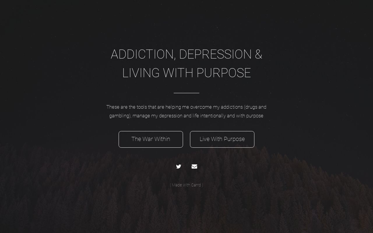 Carrd profile picture for @recovery